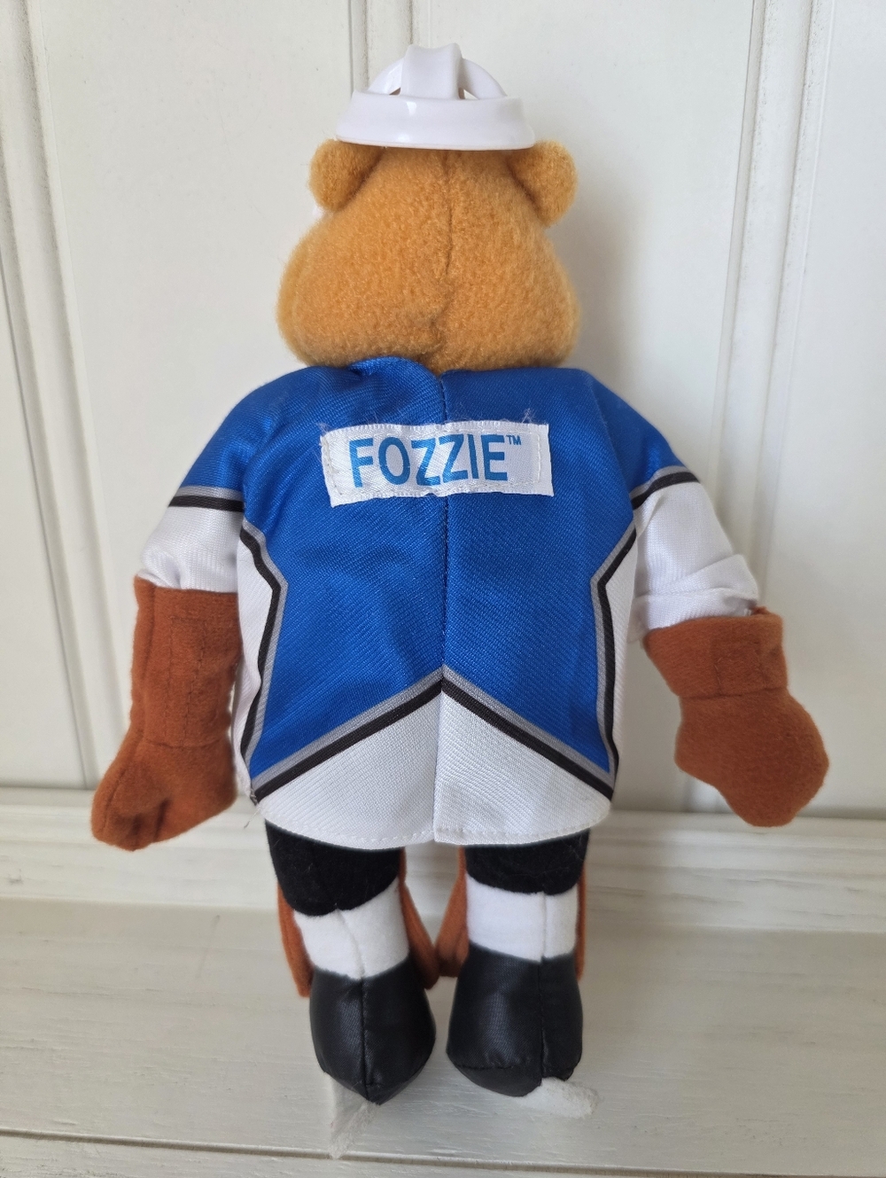 Mcdonalds 1995 The Muppets Fozzie Bear NHL Hockey Plush Stuffed Animal Toy 12" - Picture 6 of 12